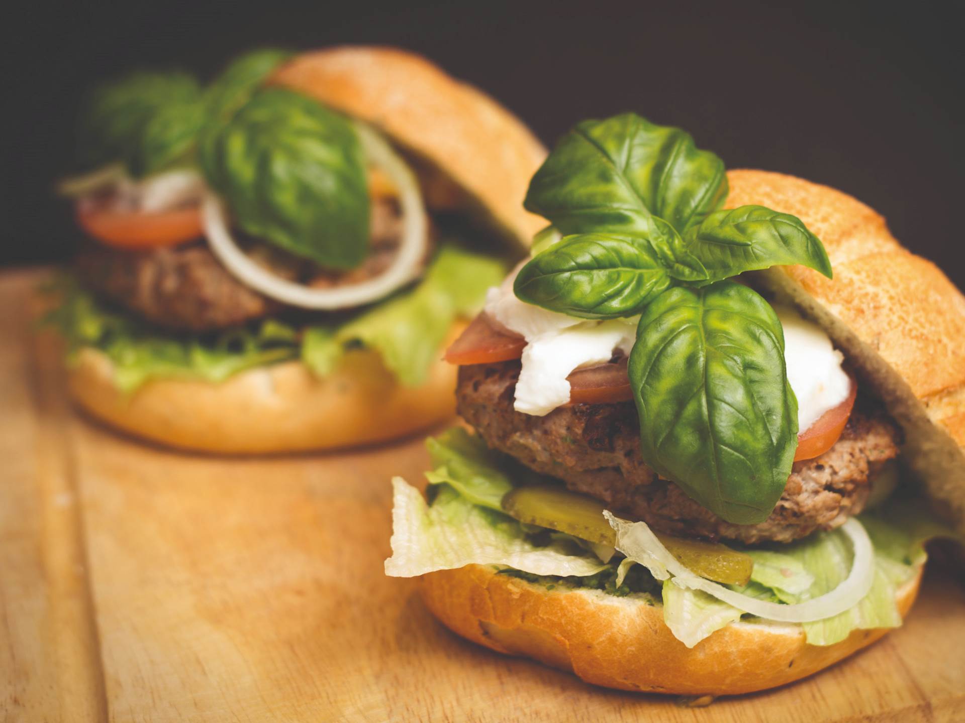 Vegansk burgare med PrOatein
